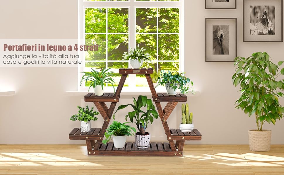 100% legno solido di abete