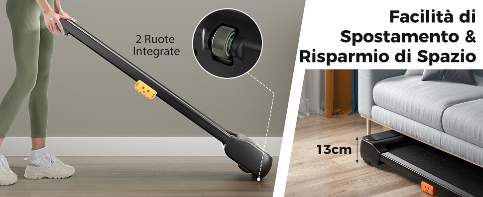 capacità di peso di 120 kg