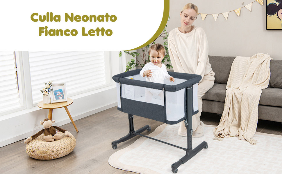 Culla per bambini 3 in 1