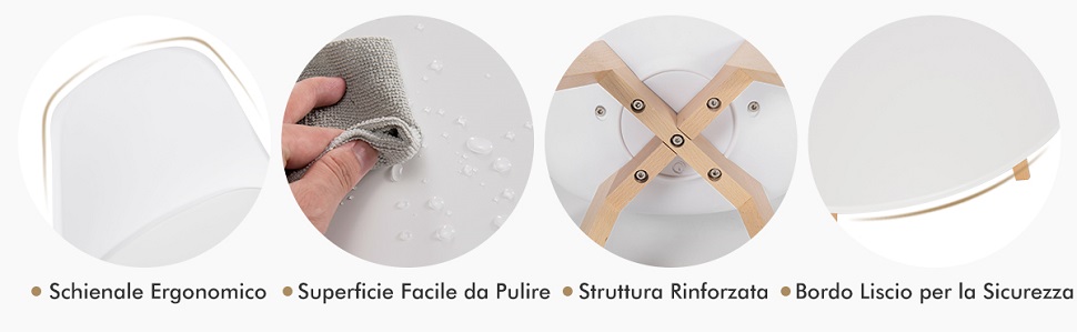 Sedie Confortevoli ed Ergonomiche