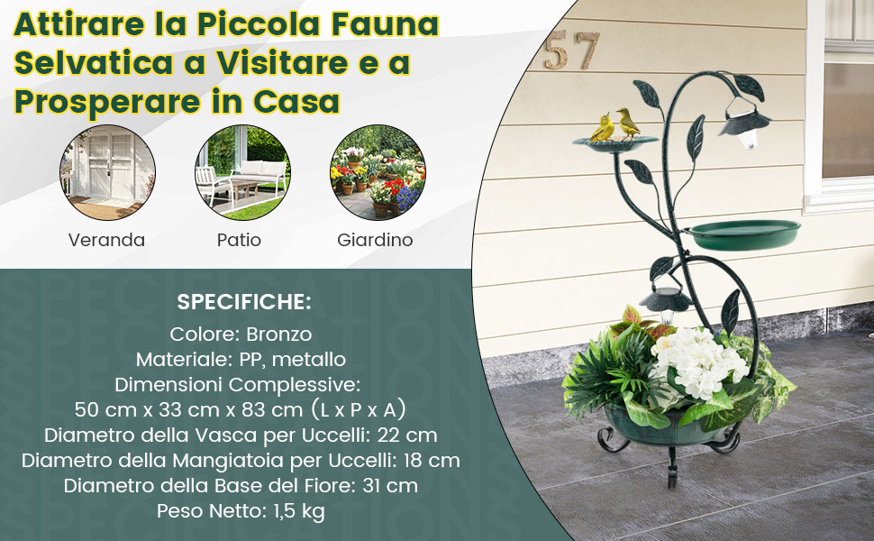 2 luci LED bianche fredde forniscono illuminazione durante la notte