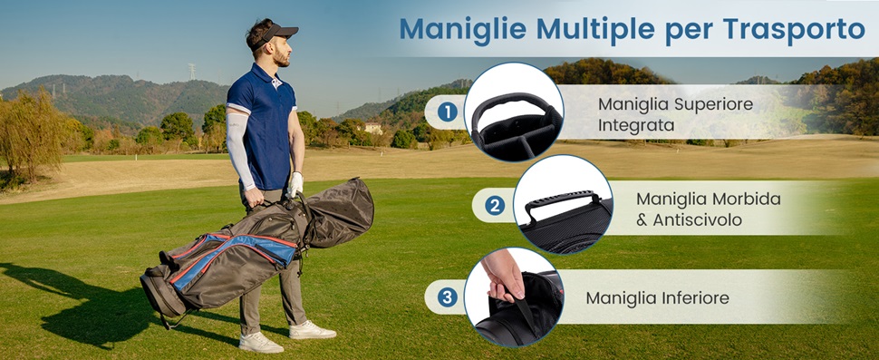 PER MAZZE DA golf manicotti in ferro esterni interni ammortizzanti