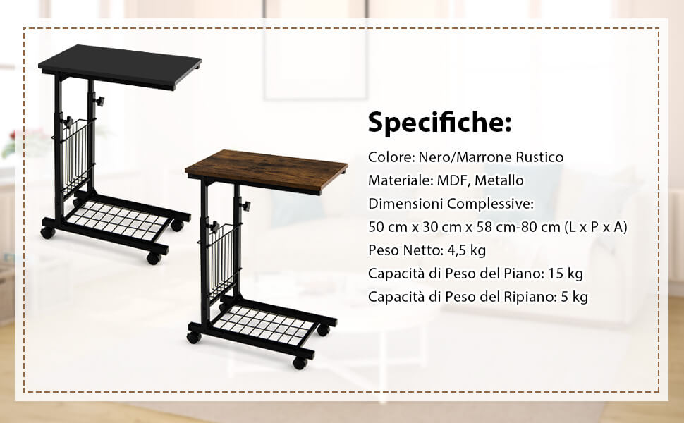 Stile rustico per un uso versatile