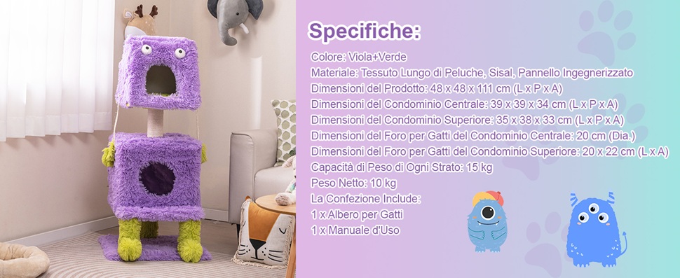 tiragraffi per gatti piccoli