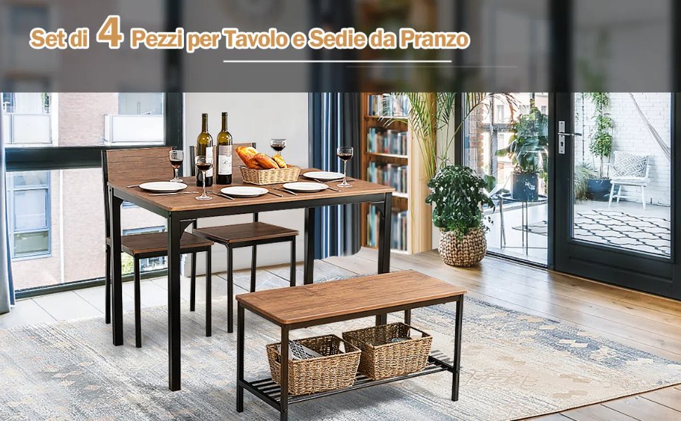 Perfetto per 4 Persone