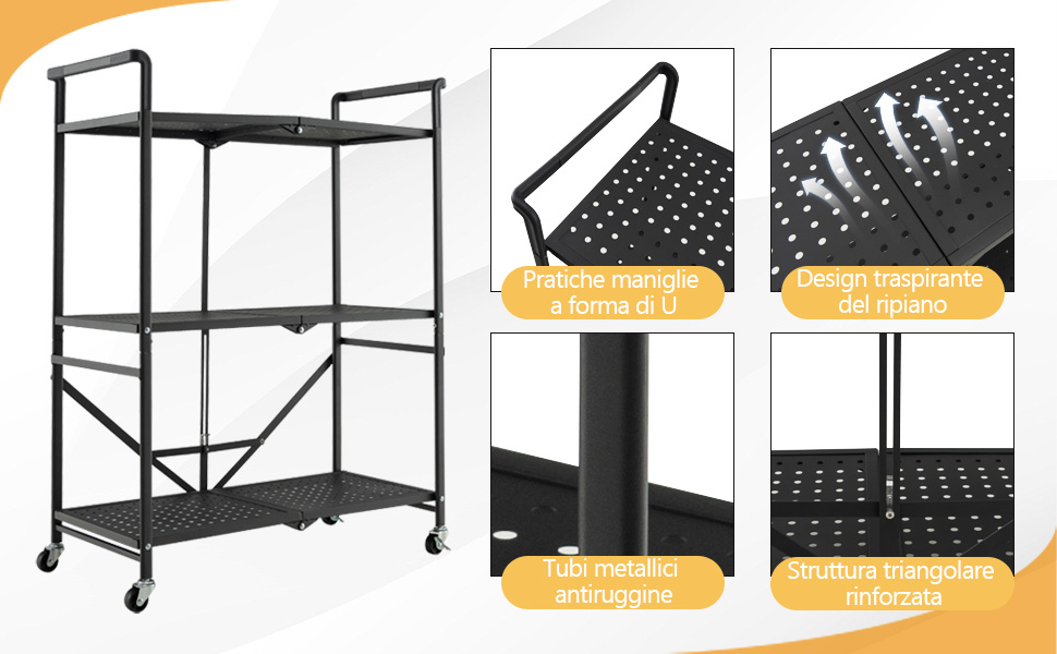 Carrello porta libri in legno Carrello con scaffale mobile Carrello porta libri a 6 livelli Carrello portaoggetti laterale Carrello Scaffale mobile con ruote Portariviste in legno Carrelli per libri