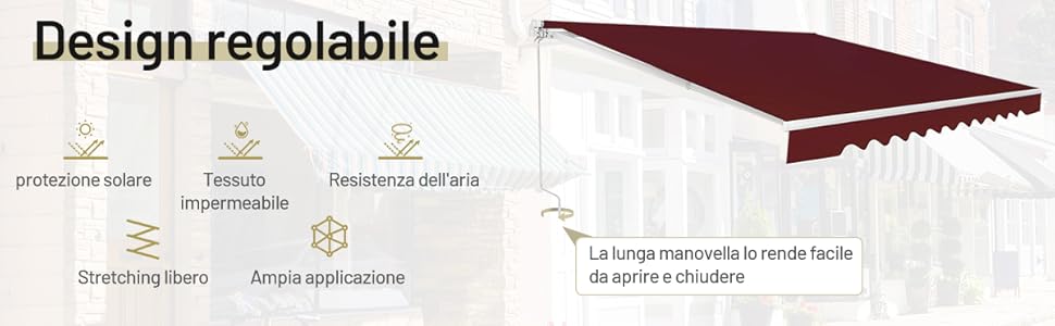 Design retrattile facile da usare