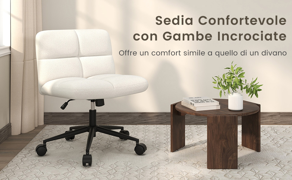 Seduta e Schiena Riempite Ampie