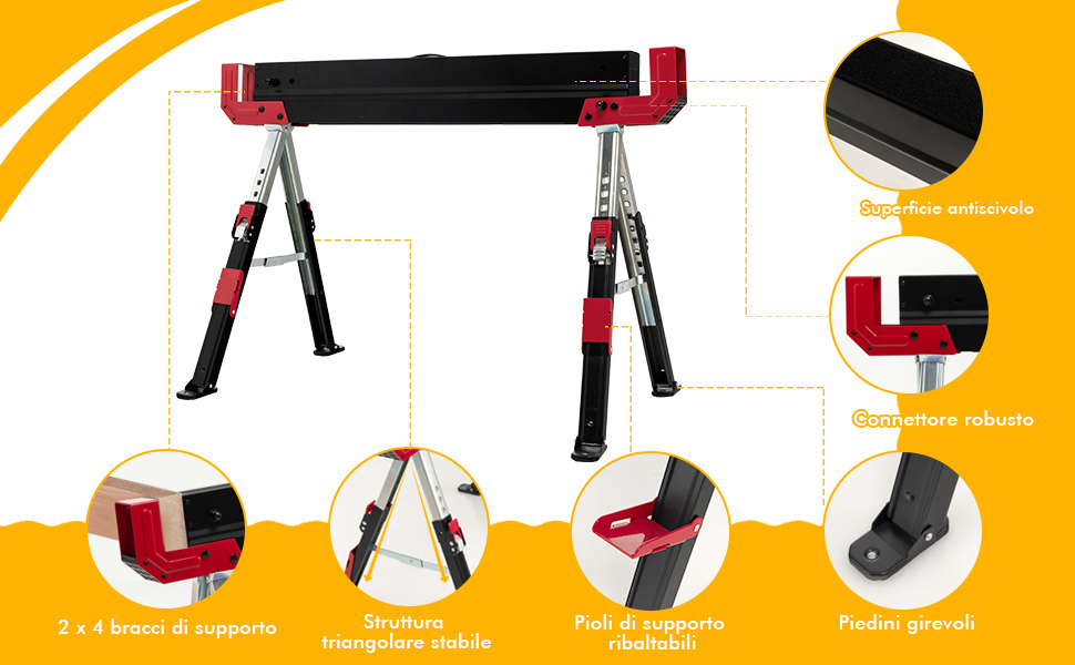 Design regolabile in altezza