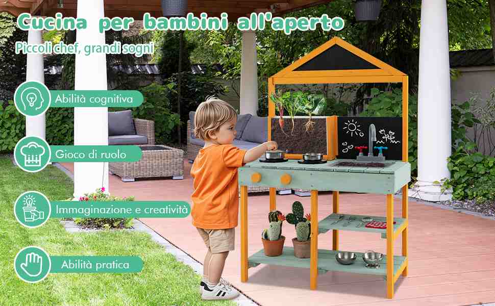 Cucina Realistica per Bambini