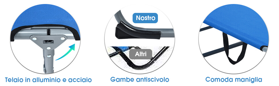 Cavità per il viso e cuscini abbinati