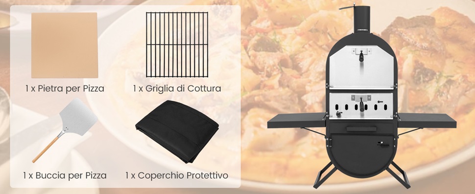 2 strati di area di cottura per diverse opzioni culinarie