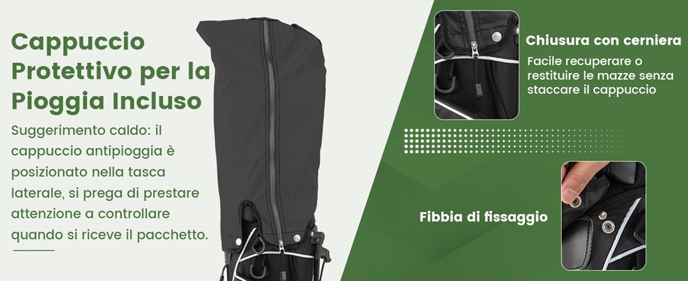 Sacca da golf Stand
