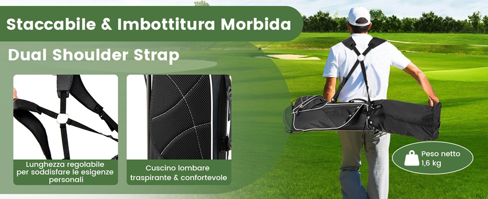 Molto leggero - solo 2 kg di peso netto