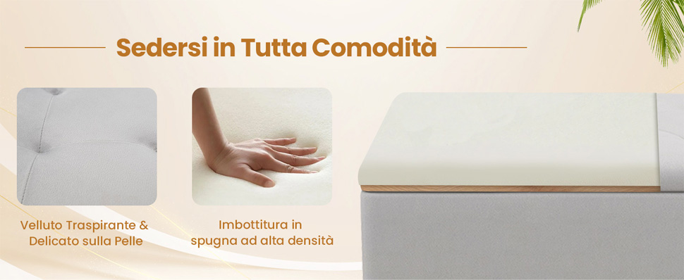 Sgabello Da Toeletta Vintage Con Cuscino In Pelle, Gambe In Legno