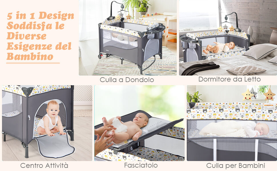 Ottimo per il co-sleeping con i bambini