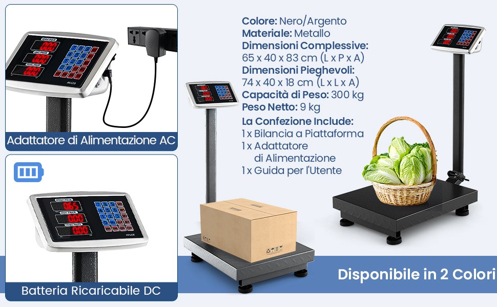 Design pieghevole per una facile portabilità e conservazione