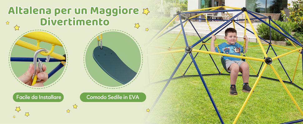 Dotato di Altalena EVA