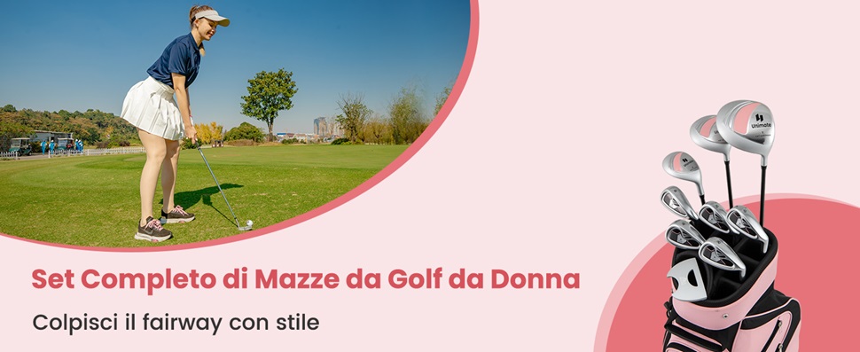 Mazze da golf per mancini | The Golf Square