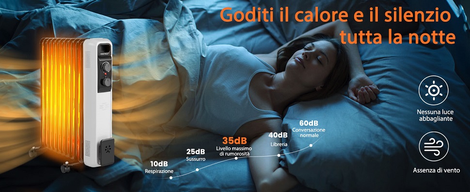 Funzionamento silenzioso