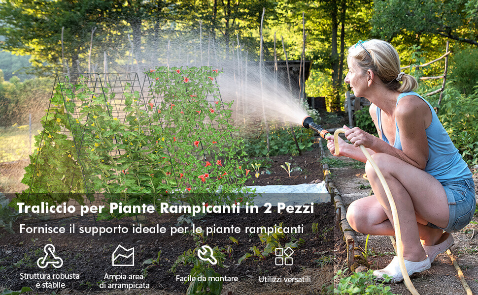 Set di 20 clip per piante - Kit di fissaggio per pomodori, rose, cetrioli | Leroy Merlin