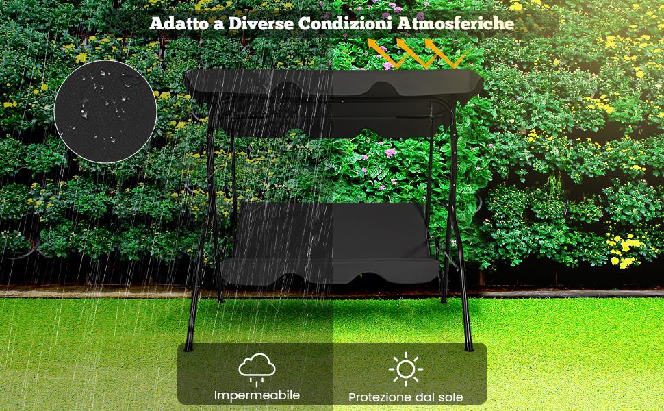 Seduta ampia e confortevole