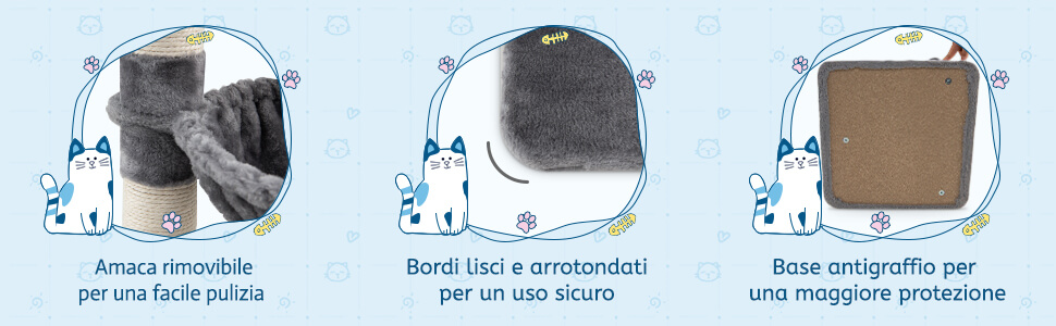 Materiale di alta qualità e di lunga durata