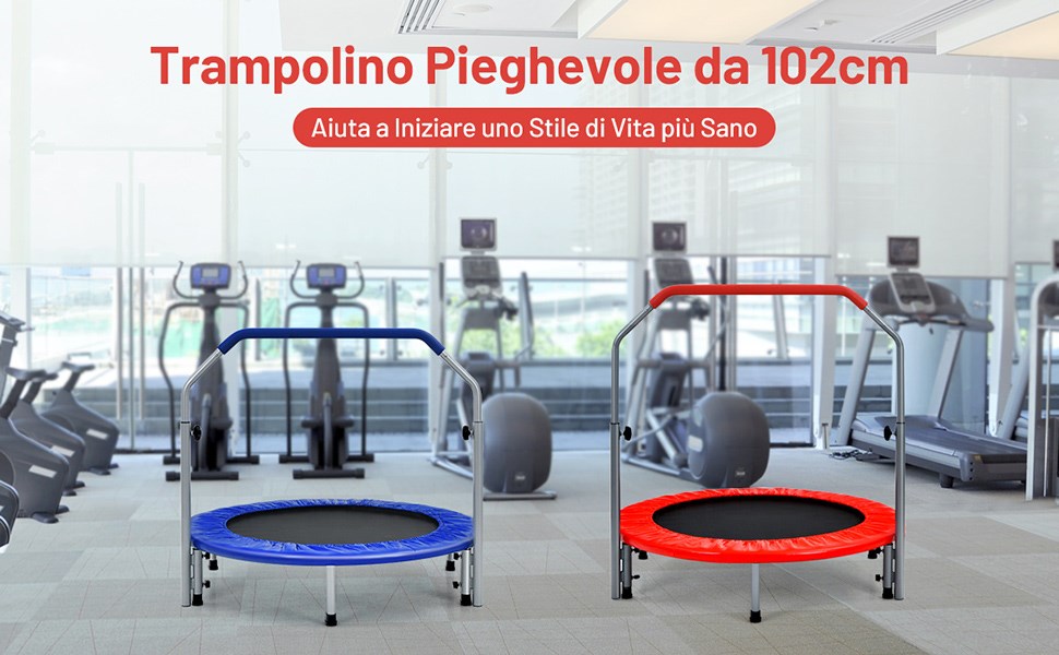 Maniglia regolabile in 4 posizioni