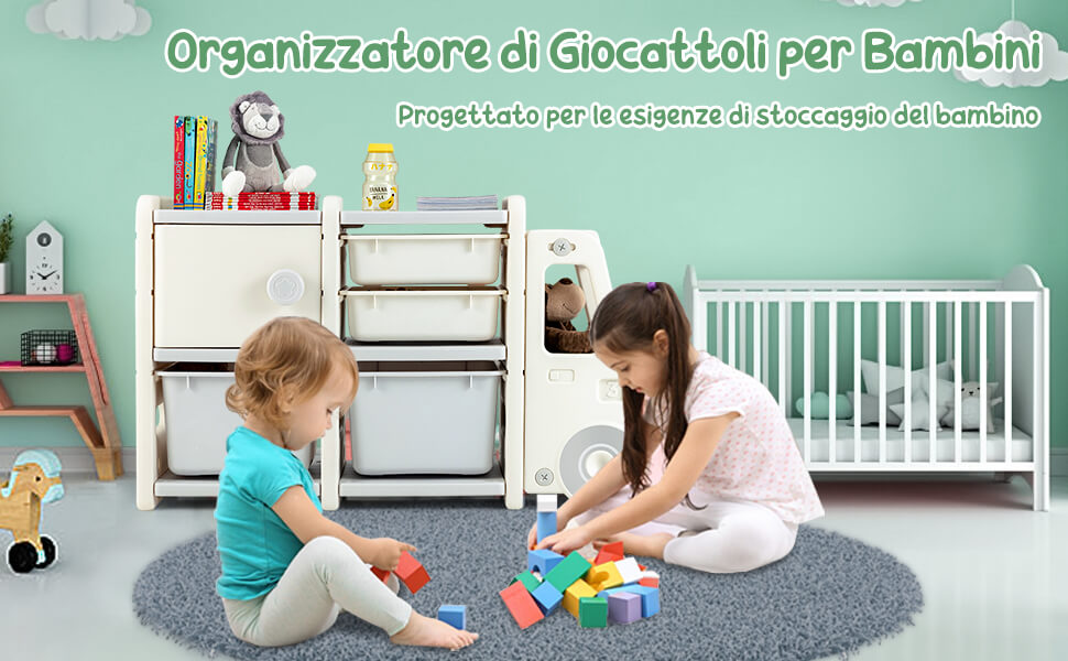 Grande capacità di stoccaggio