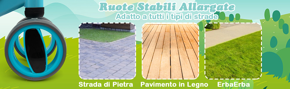 Ruote di alta qualità e durata
