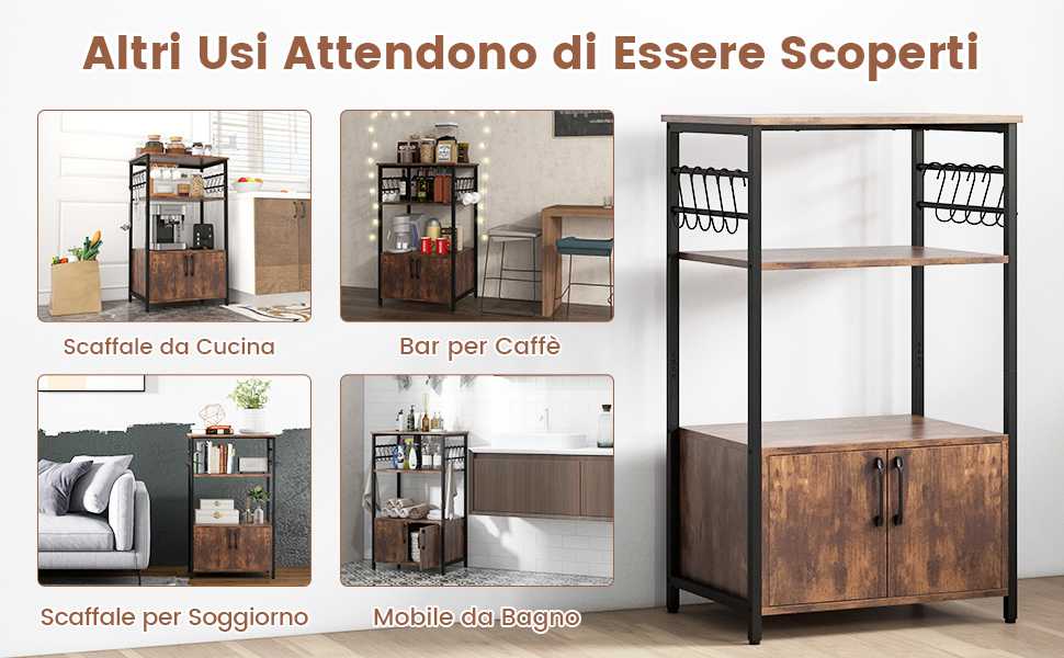 10 Ganci a Forma di S