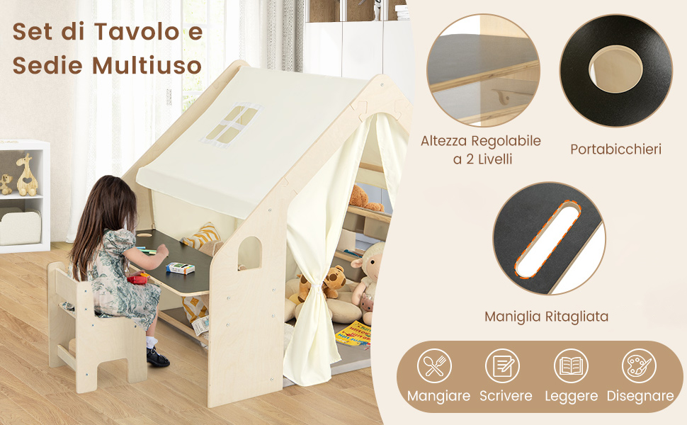 Caratteristiche per bambini Caratteristiche per bambini