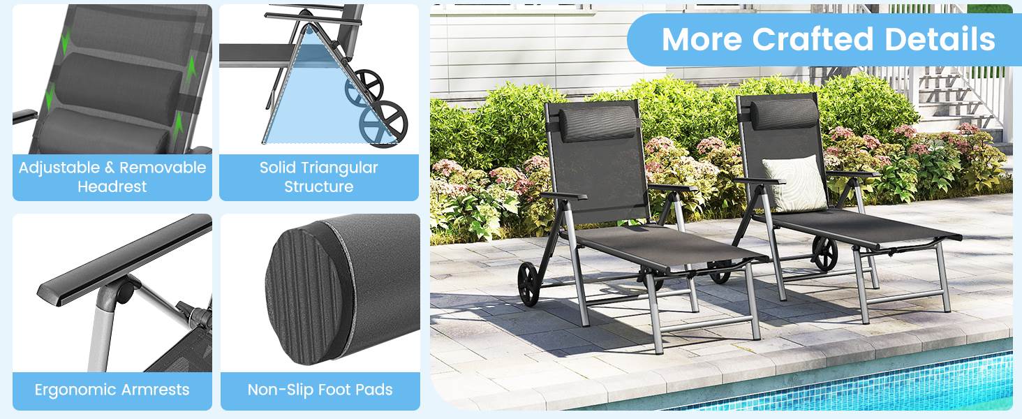 Stevige driehoekige frames en anti-slip voeten voor extra stabiliteit